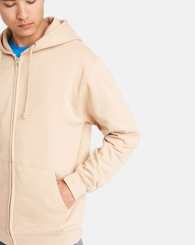 Just Hoods Cipzáros Kapucnis Pulóver